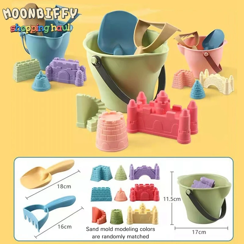 

Seaside Beach Toys Sand Plage Play Toys for Children Parent-Children Interactive Dune Castle Sand Mold Tools Kids Swim Play Toys