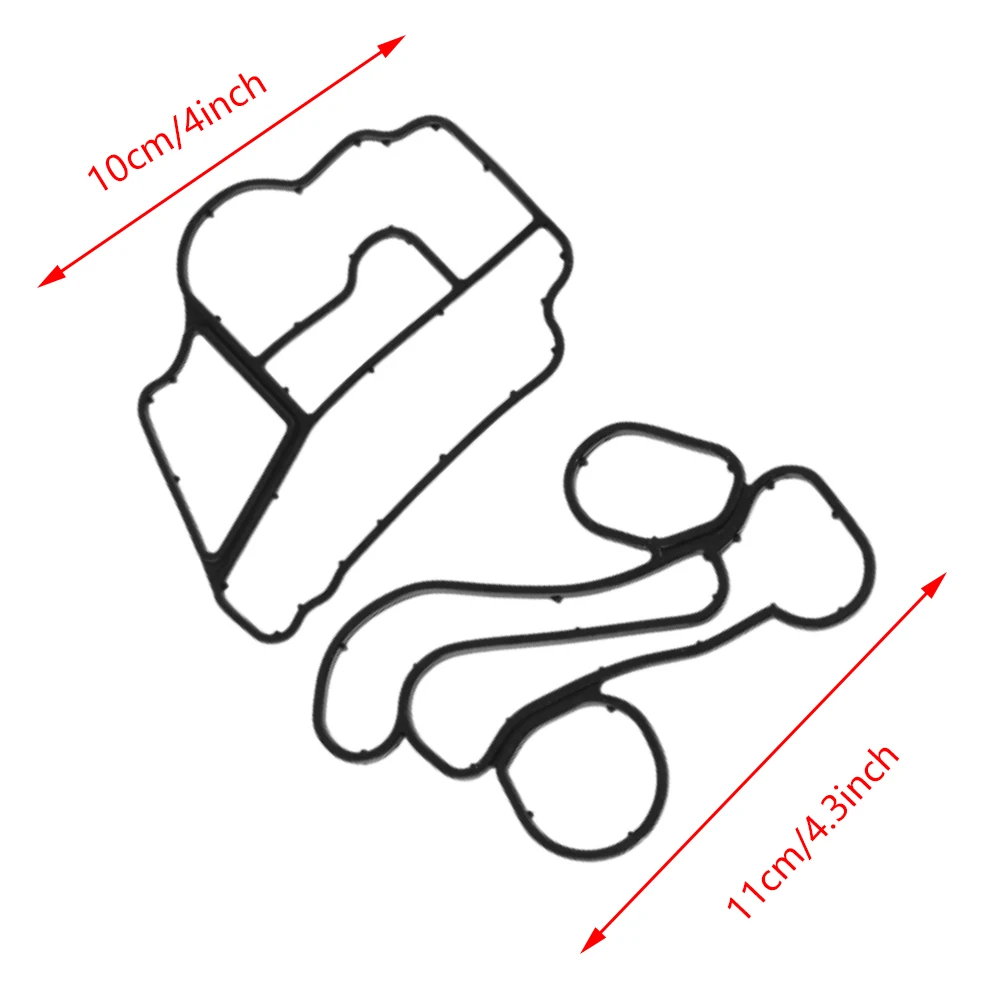 2 шт. прокладка масляного радиатора подходит для Mercedes Benz W204 W211 W209 W203 R171 A 2711840080