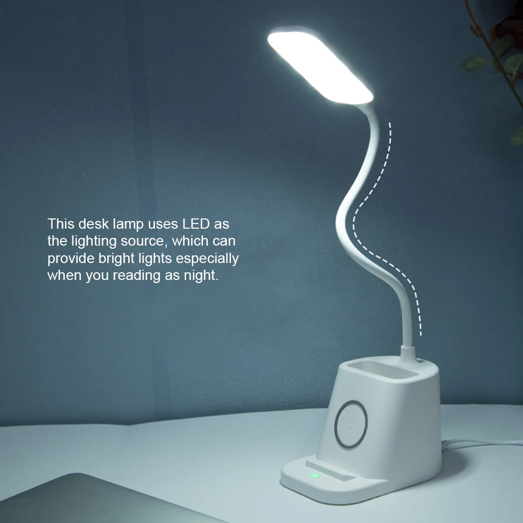 

LED Desk Lamp Touch Control Adjustable 3 Modes Lamps Dimmable Lights Reading Eye Protection Students Lighting Office