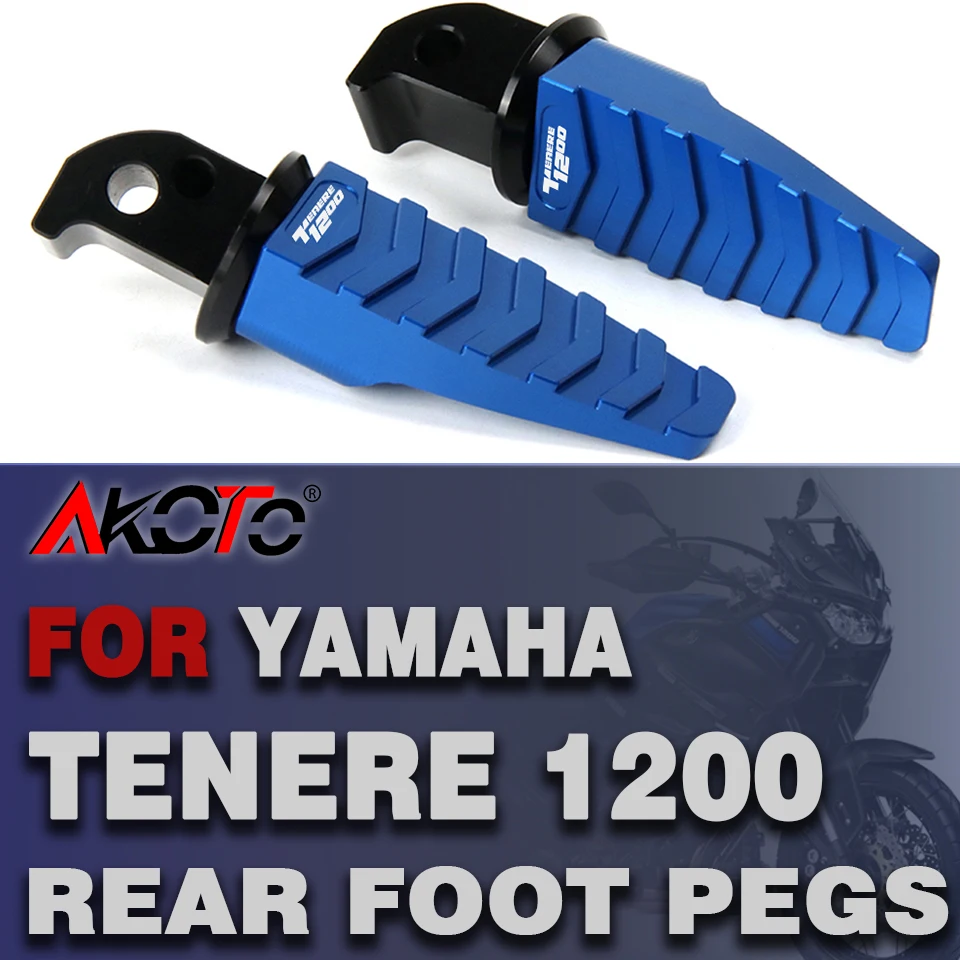 

Колышки для задних ножек мотоцикла Yamaha Tenere 700 1200 Tenere700 Super Tenere tenere1200, пассажирские педали