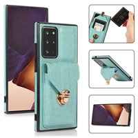 card holder bag phone case for samsung galaxy s22 ultra s21 plus s20 fe s10 note 20 10 pro wallet lanyard shockproof back cover