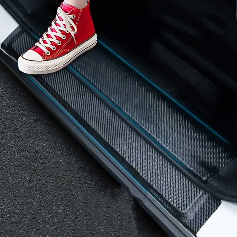 

Кожаный коврик на порог автомобиля, защитная крышка для Toyota Land Cruiser Prado J150 150 2010-2020 2021, аксессуары