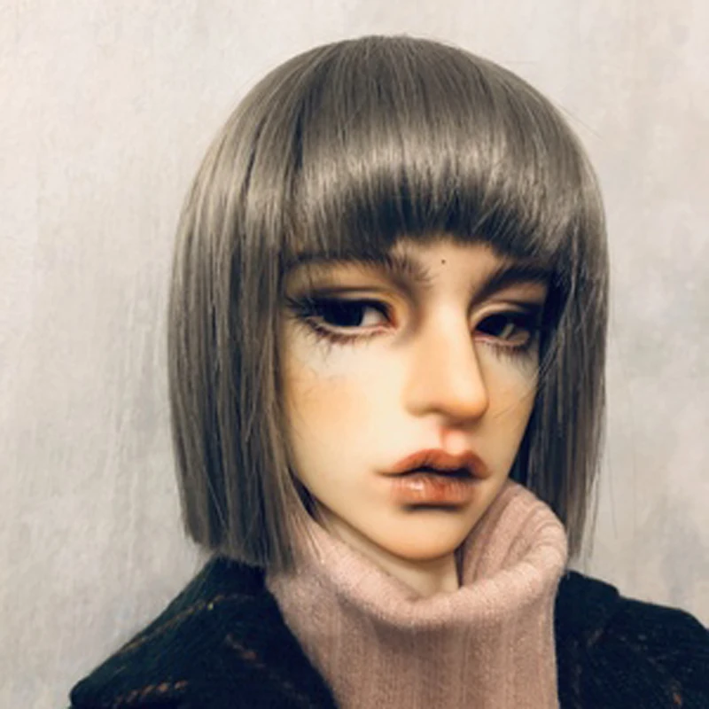 

New Arrival 1/3 1/4 1/6 1/8 Bjd Wig High Temperature Short Style Wire Bjd Wig