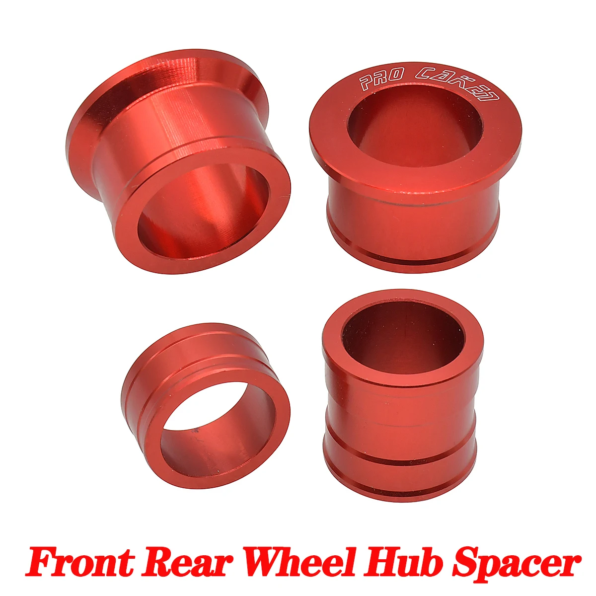 

Motorcycle CNC Billet Front Rear Wheel Hub Spacers Wheel Busher For Honda CR CRF 125 250 250R 250X 450R 450X 250RX 450RX 450L