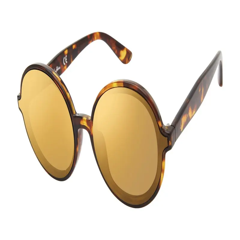 

CC535 Гламурные круглые УФ Защитные солнцезащитные очки для женщин 61 мм