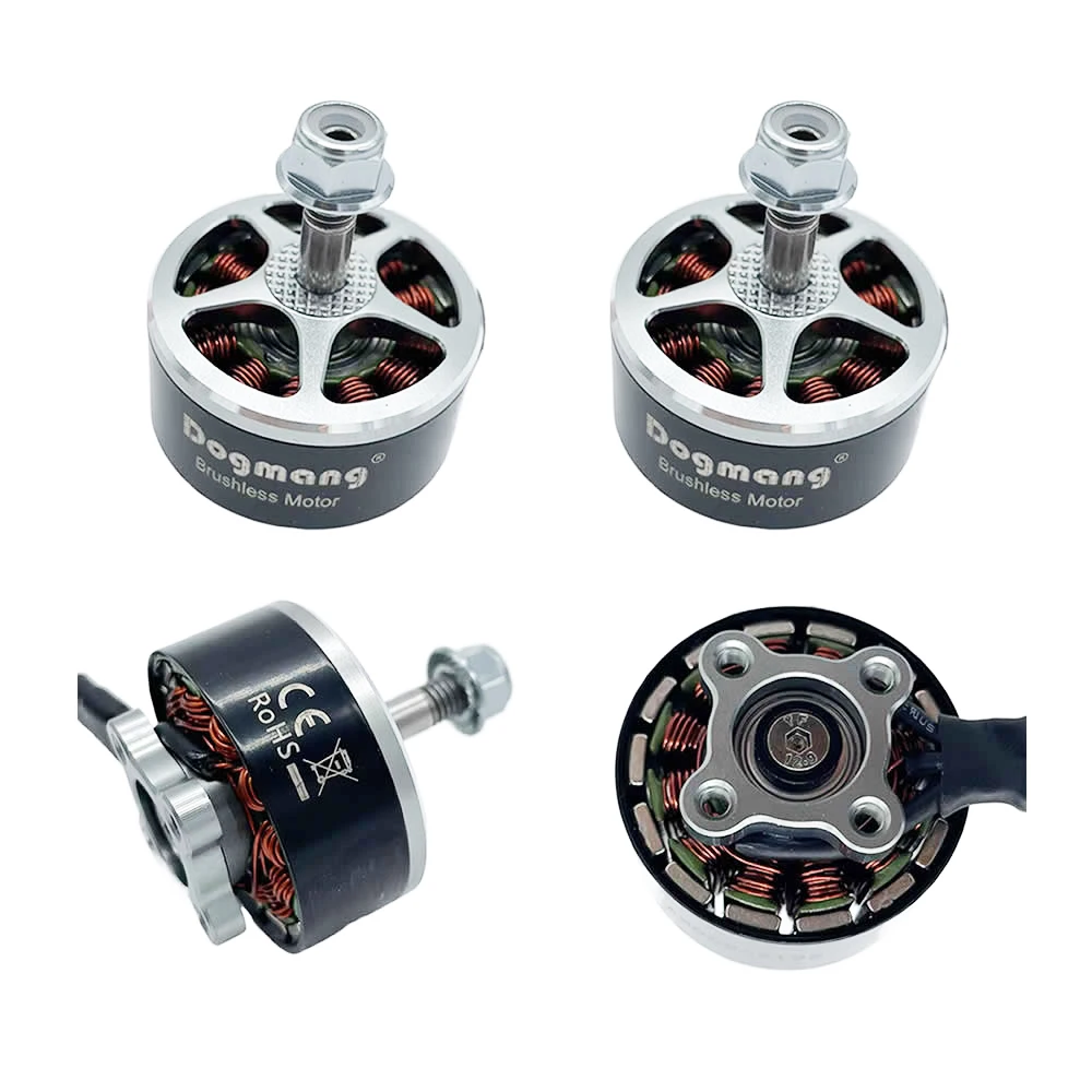 Dogmang 2812 900KV/1115KV двигатель из чистого титана для RC FPV дронов металлический материал