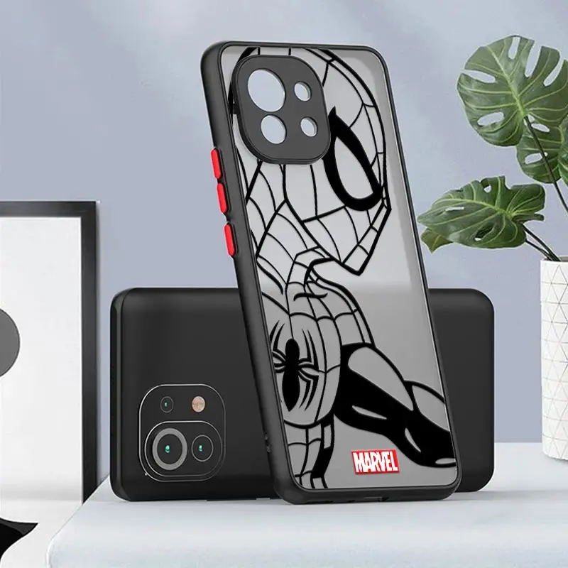 Чехлы для Xiaomi 11 12 Pro 9 10 Lite Poco X3 5G F3 M4 Matte