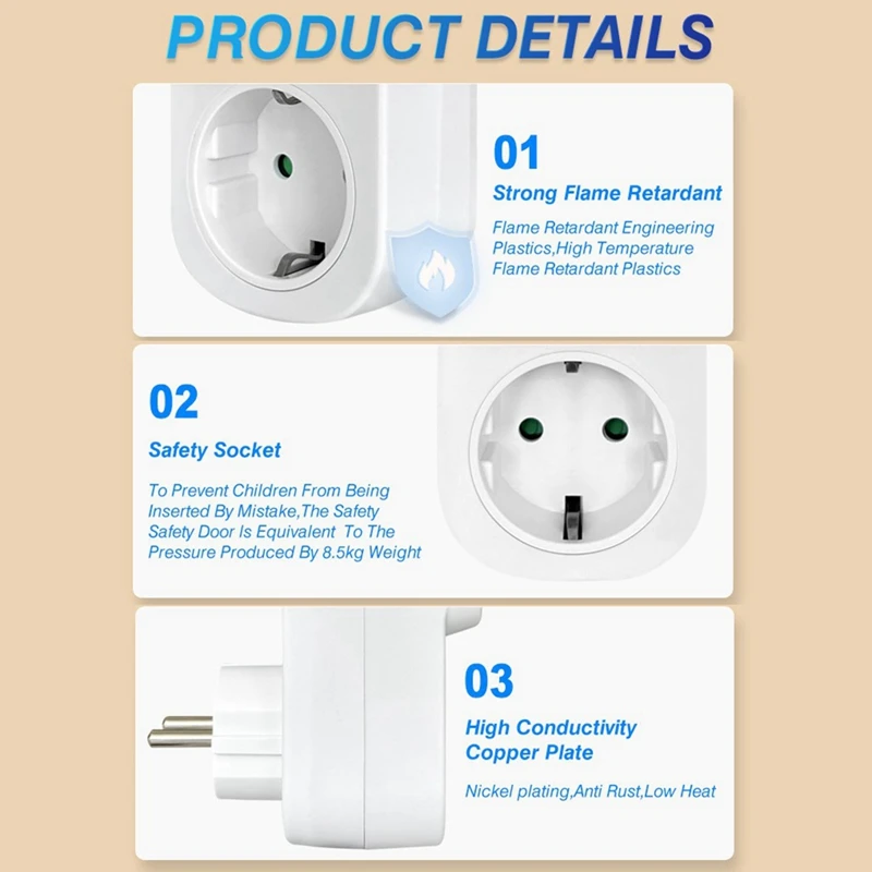 1 шт. автоматическая защита от напряжения и тока 16 А