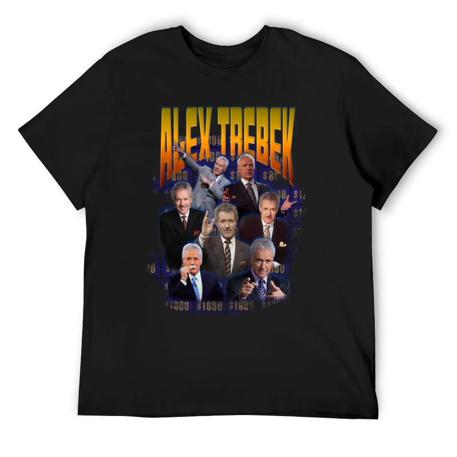 Alex Trebek футболка винтажная с рисунком мужская быстросохнущие мужские хлопковые