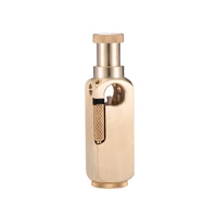 original pure copper high grade brass special shaped kerosene lighter cigarette accessories creative lighter mens gift
