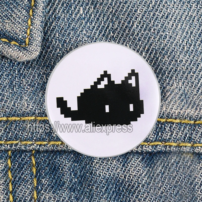 Брошь в виде животного из нержавеющей стали с анимацией металлическая брошь на