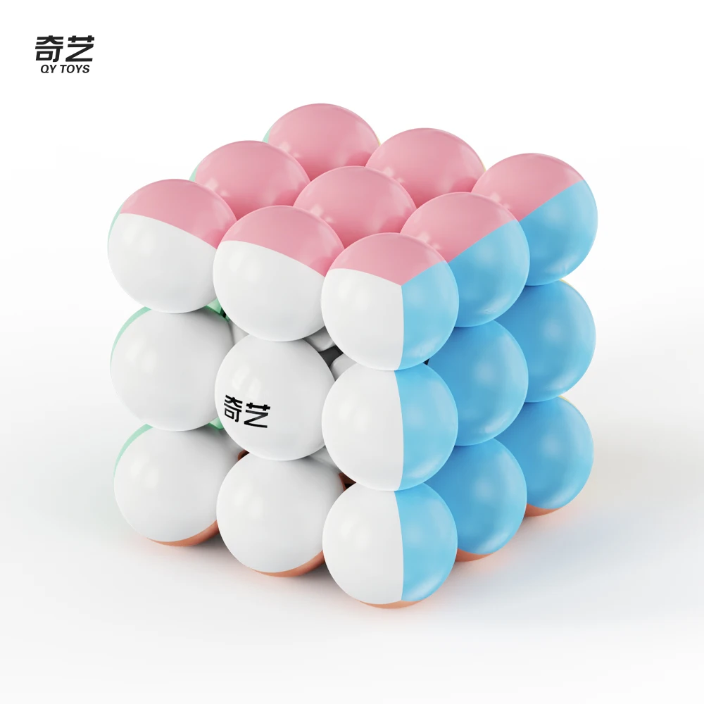 Фото Кубик Рубика Qiyi 3x3 Bubble Cube 3x3x3, скоростной кубик, развивающая игрушка для детей, подарок №5
