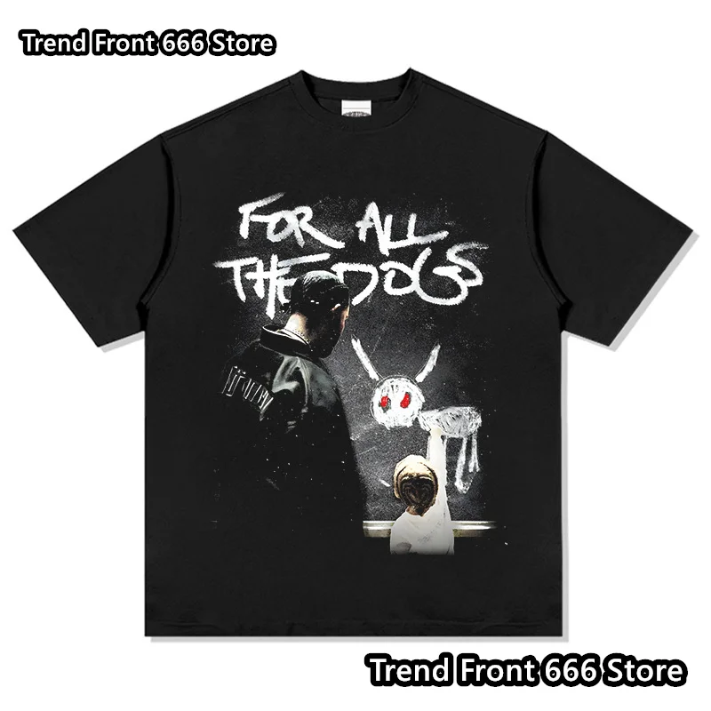 Футболка хлопковая с коротким рукавом для мужчин и детей всех собак