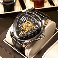 european and american style mens fashion leisure hollow out triangular large dial automatic mechanical watch wholesalefc80jhf