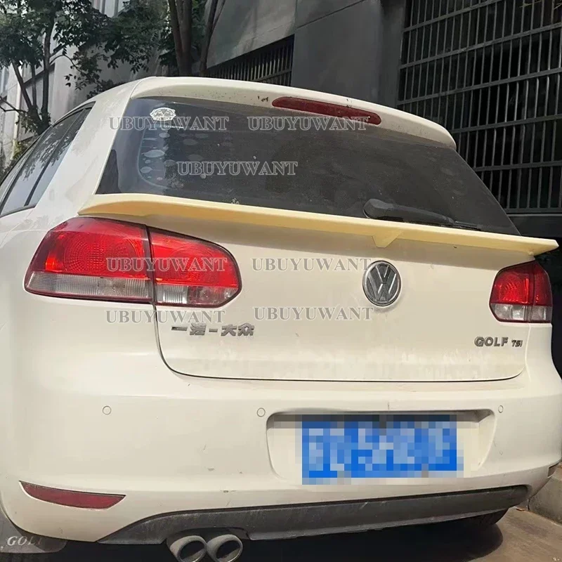 Спойлер для Volkswagen VW Golf 6 VI MK6 2010-2013 задний Средний спойлер средний из АБС-пластика