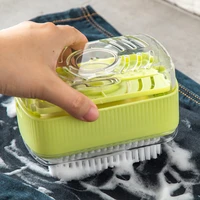 multi function soap foaming box free hand rubbing bathroom plus size creative roller soap box with laundry brush