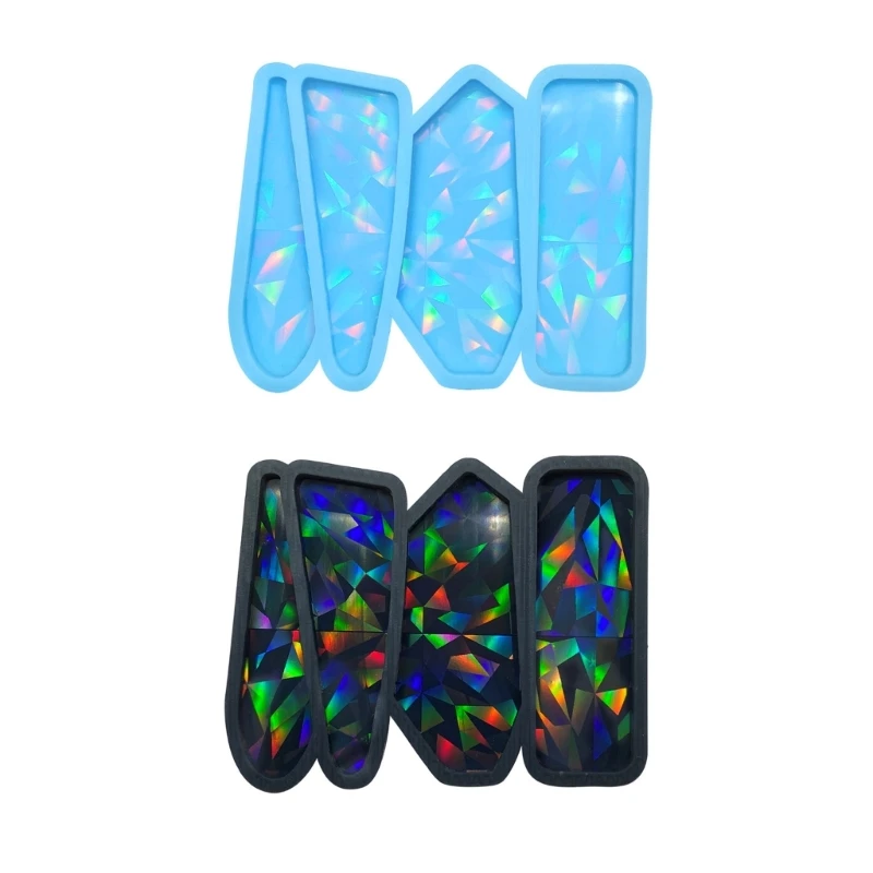 

F19D Hair Clip Resin Mold Resin Jewelry Mold Silicone Mold for DIY Crafts