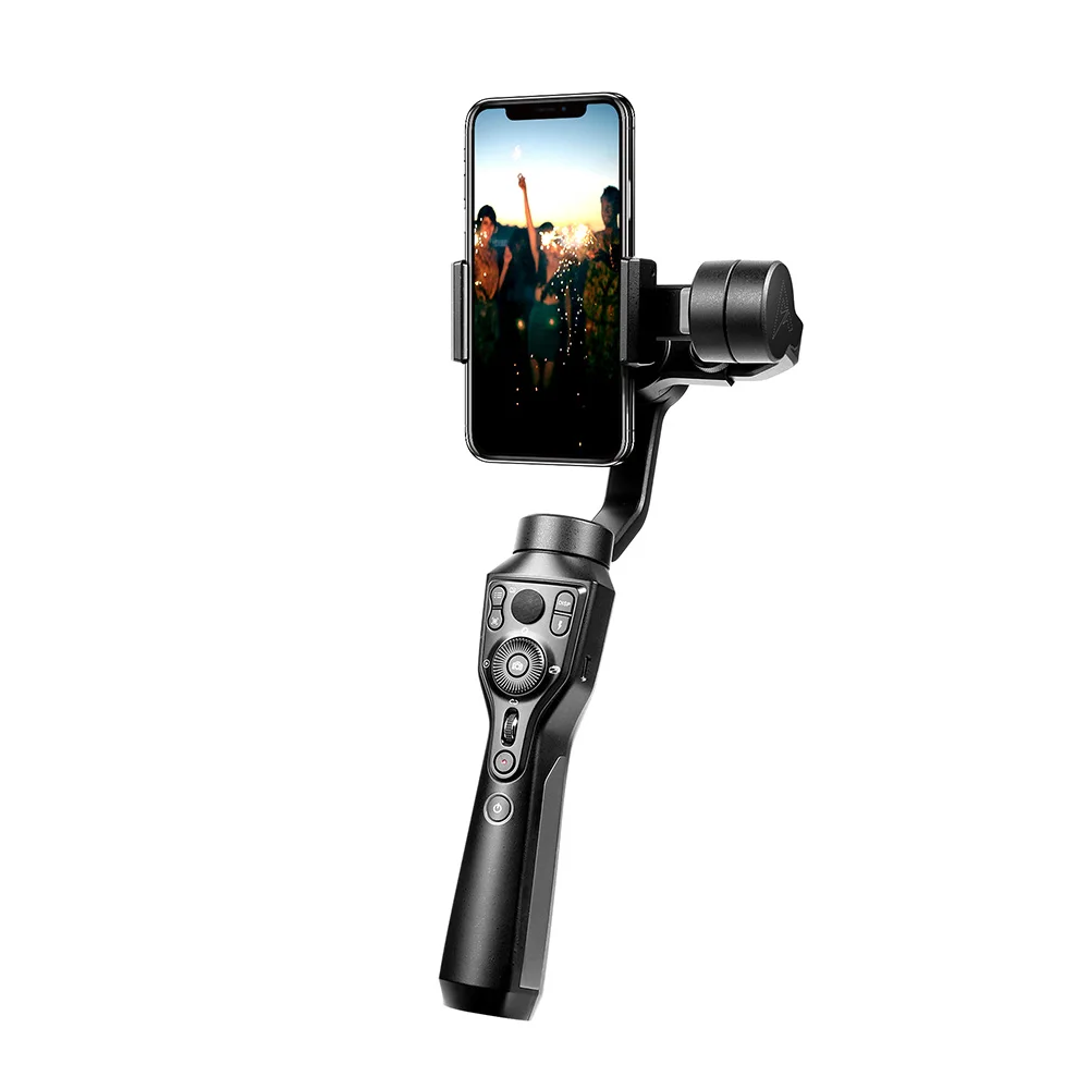 

AoChuan Smart S1 3-Axis Handheld Smartphone Gimbal Stabilizer YouTube Video Vlog Tripod for IPhone Android Samsung Galaxy