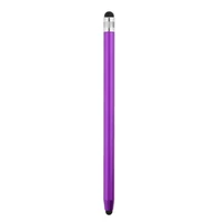 10 colors round tablet stylus pen alloy dual tip capacitive stylus touch screen drawing pen for phone ipad smart phone tablet pc