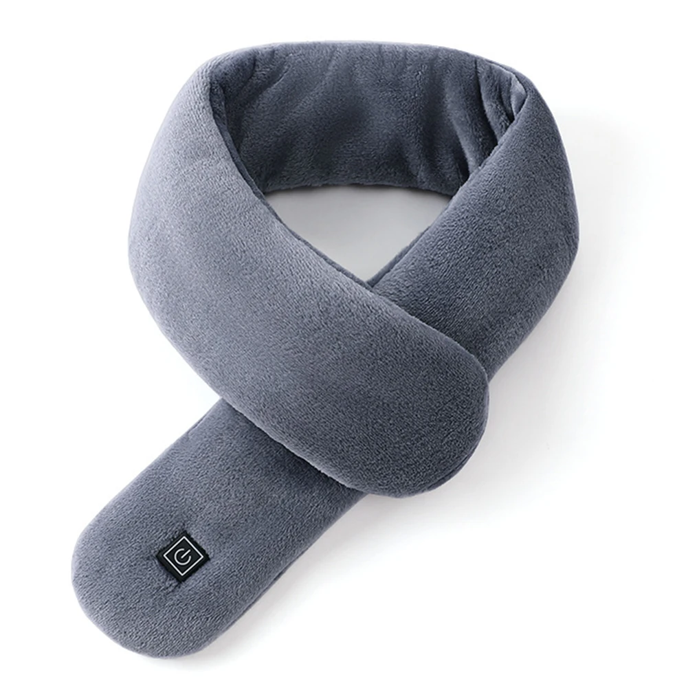 1x мужской и женский зимний шарф с умной зарядкой подогревом универсальный защита