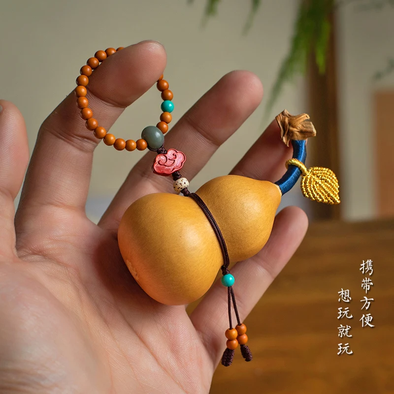 

Natural Hand Toy Crafts Gourd Handle Portable Portable Hand Pieces Bag Ornaments