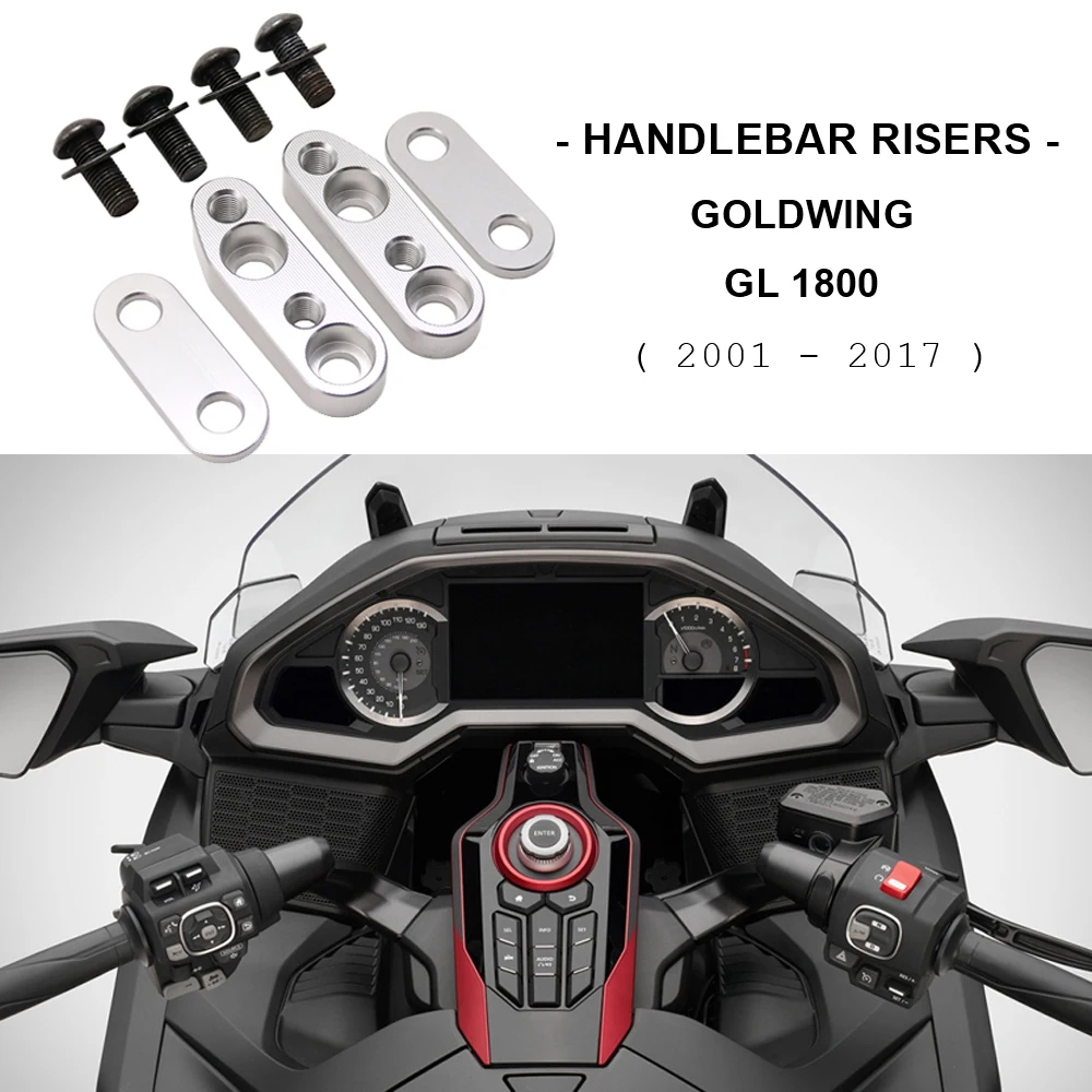 

For Honda Goldwing GL1800 F6B GL 1800 2001-2017 Motocross Accessories Motorcycle Bar Clamps Handlebar Risers Adapter