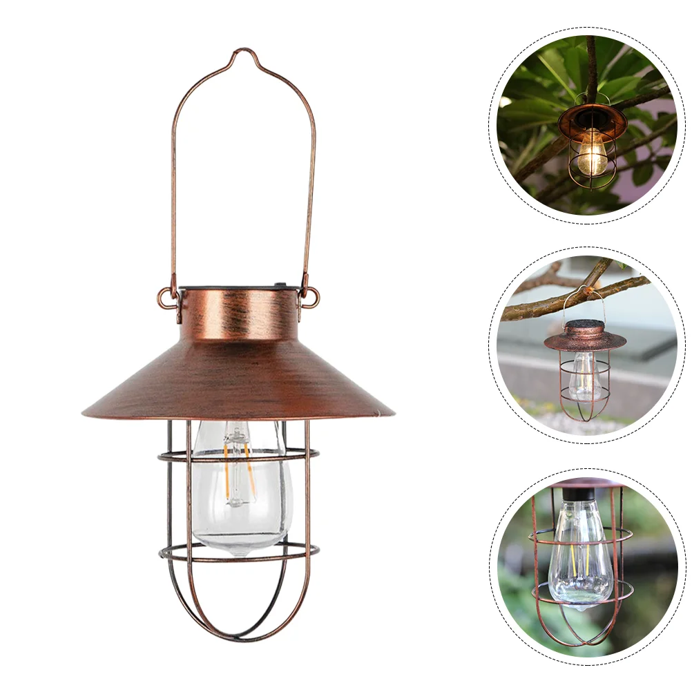 

Hanging Light Solar-powered Iron Art Light Outdoor Solar Light Hanging Decor