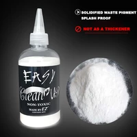 8 oz 1 bottle coagulant powder for scrapped ink and liquid super solidifying force keep the workplace clean prevent splashes