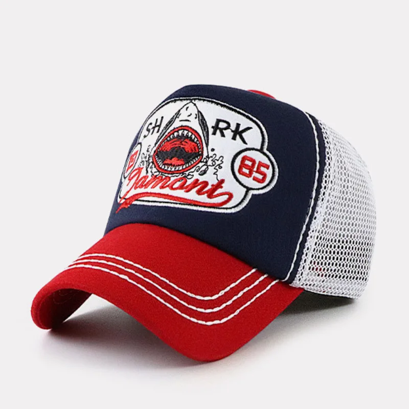 

2022 Boy Girl Mesh Sun Hat Ladies Mesh Trucker Hats Man Small Size Baseball Cap 52-56cm