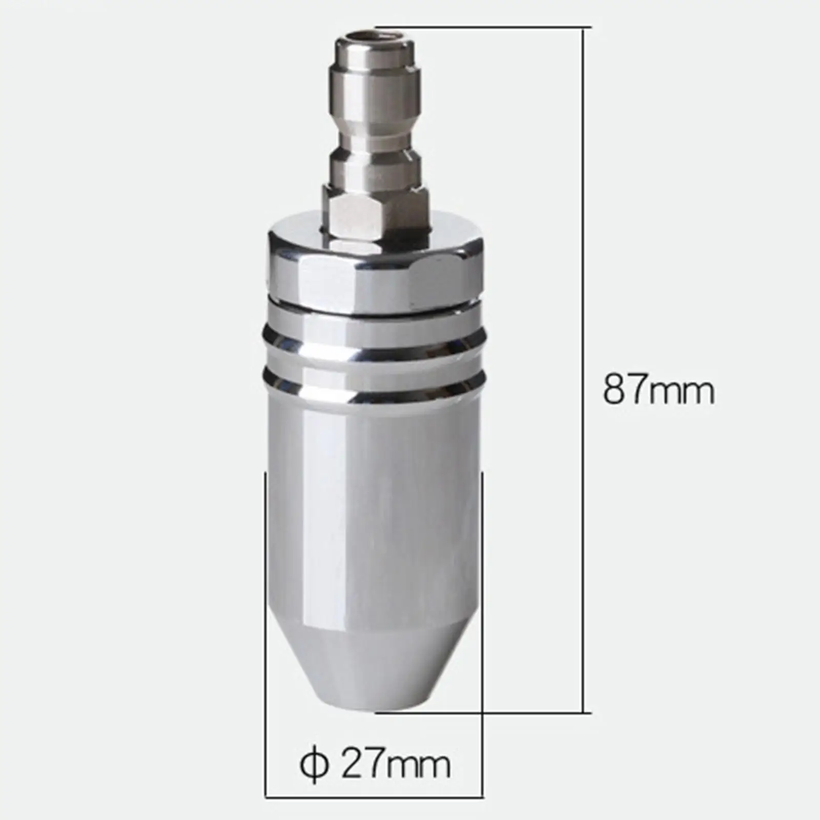 Вращающаяся насадка Насадка для мойки мощности Керамический сердечник 1/4 дюйма