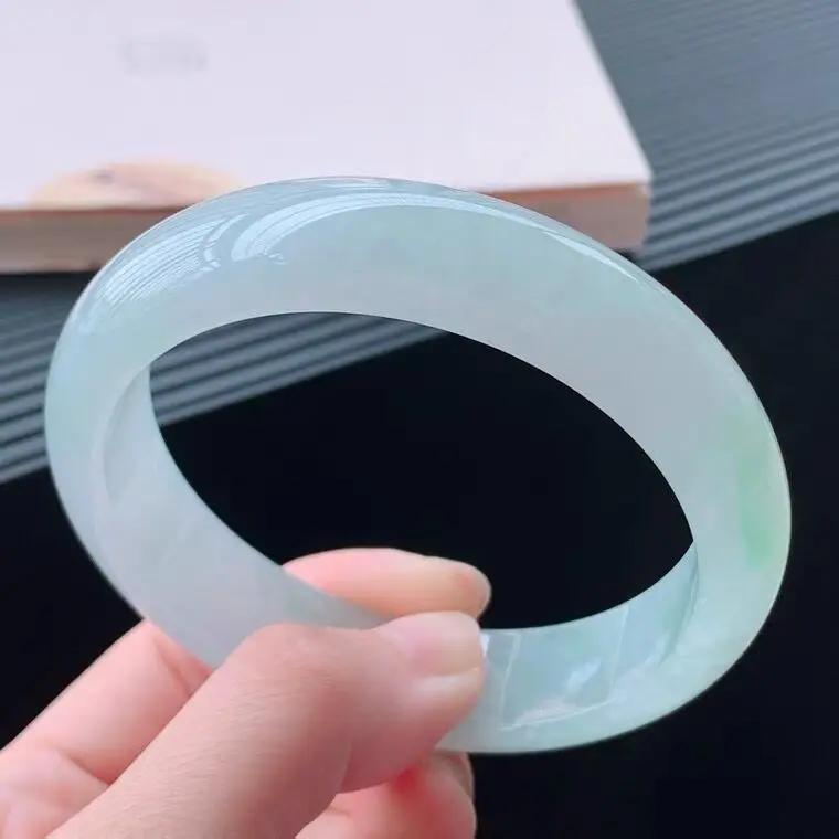 

Ювелирные изделия zheru, браслет из натурального бирманского нефрита 54 мм-62 мм, изысканная фотография, отправить подруге, отправить маму