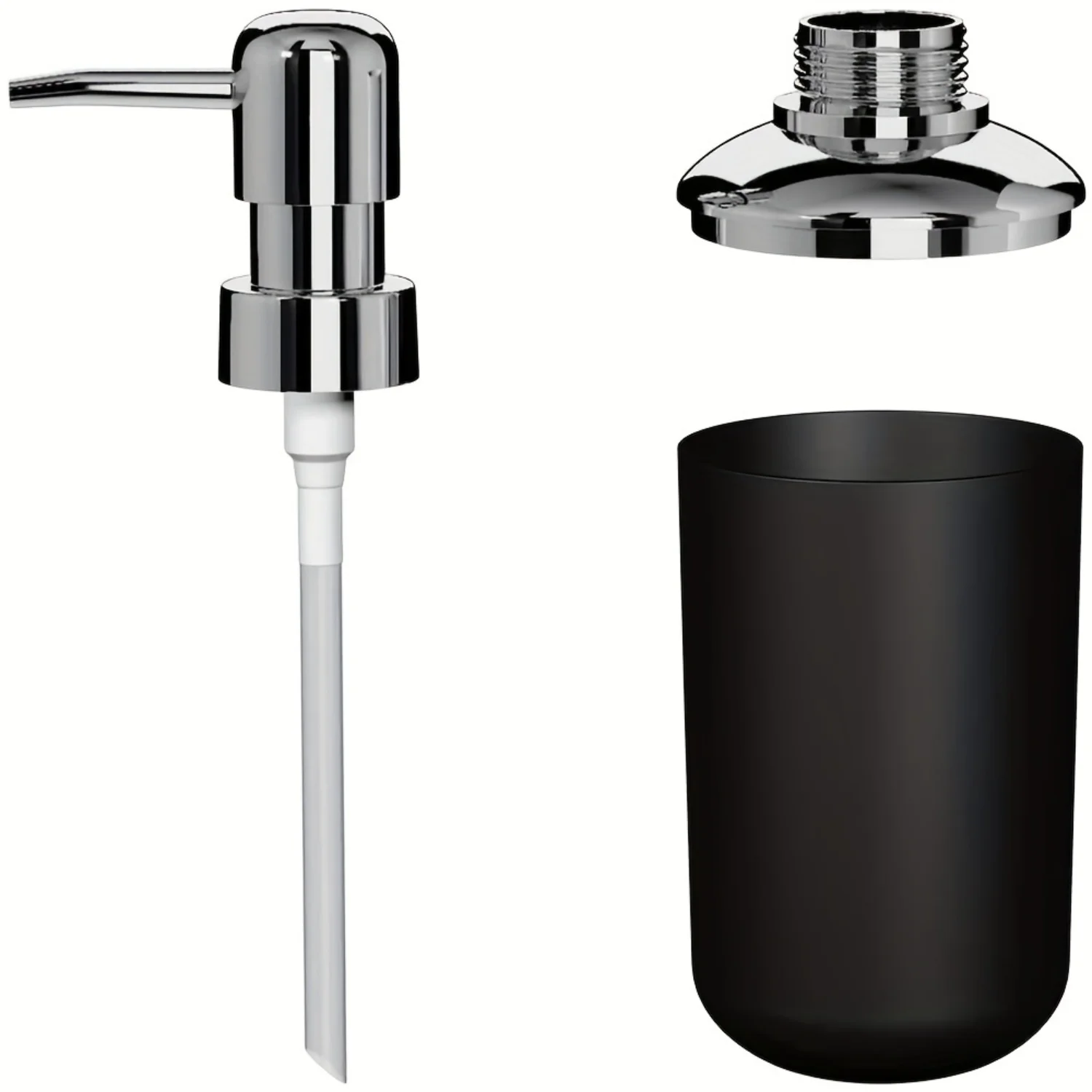 Полный ансамбль для ванной комнаты — стильный и прочный набор аксессуаров с