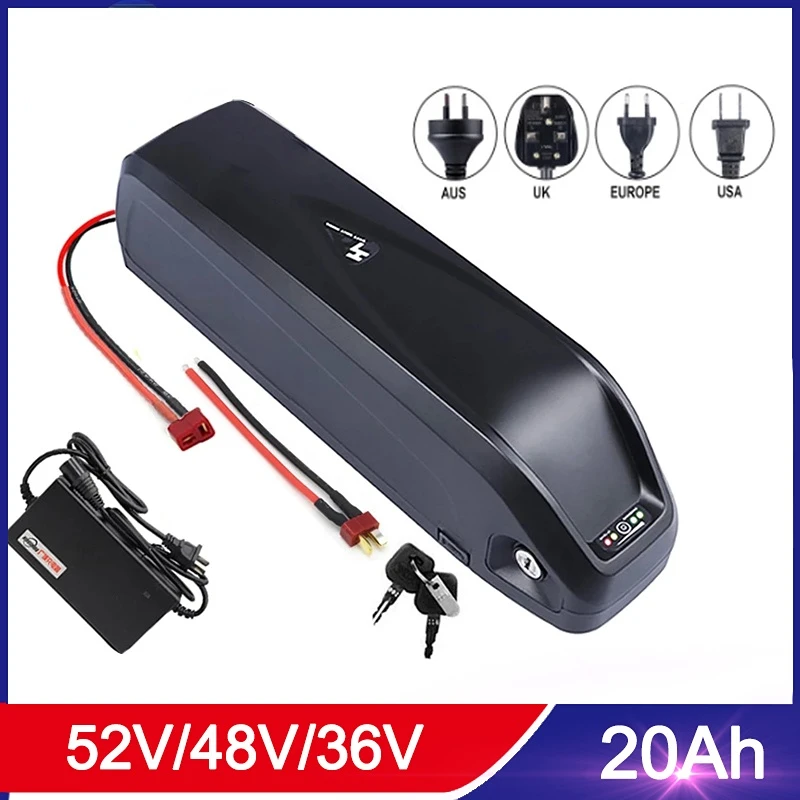 18650 Электрический велосипед 36 в 48 52 Hailong аккумулятор USB BBS02 BBS03 BBSHD 17Ah 20Ah 30Ah 500W 750W 1000W