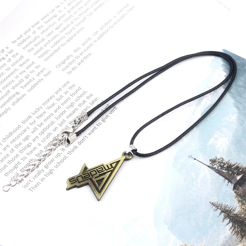 Ожерелье-ворота для взрослых из аниме вращающаяся Экипировка подвеска медаль