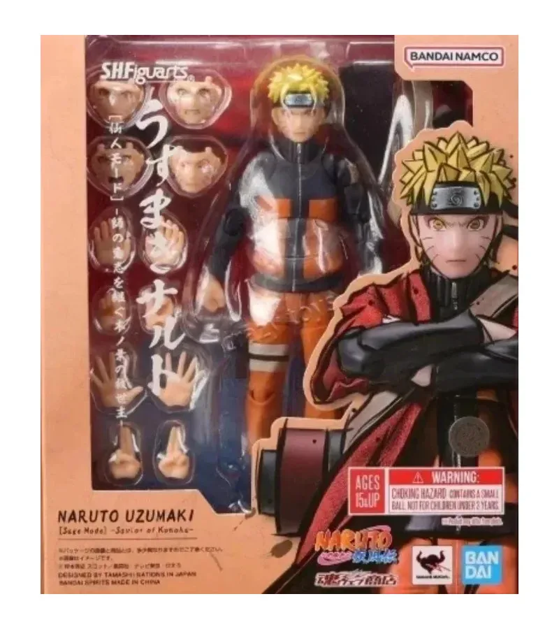 В наличии: Оригинальная коллекционная фигурка Bandai SHF Naruto Pain Tendo Rinnegan Six Paths Edition, аниме-фигурка, коллекционная игрушка (art.: 3920dc5dbe65a) - 3920dc5dbe65a