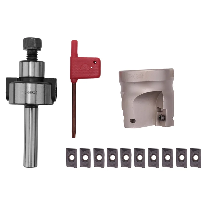 Режущий инструмент C12 FMB22 + 400R твердосплавная Втулка с прямым углом 50 мм 10 шт APMT1604