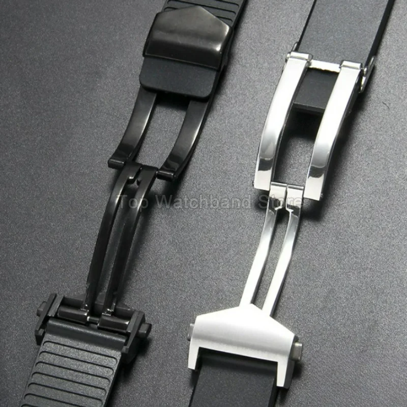 Фото Прочный браслет для часов 20-22 мм с изогнутым концом для TAG Heuer Aquaracer Carrera, гибкий, водонепроницаемый, с перфорированными вентиляционными отверстиями. №5