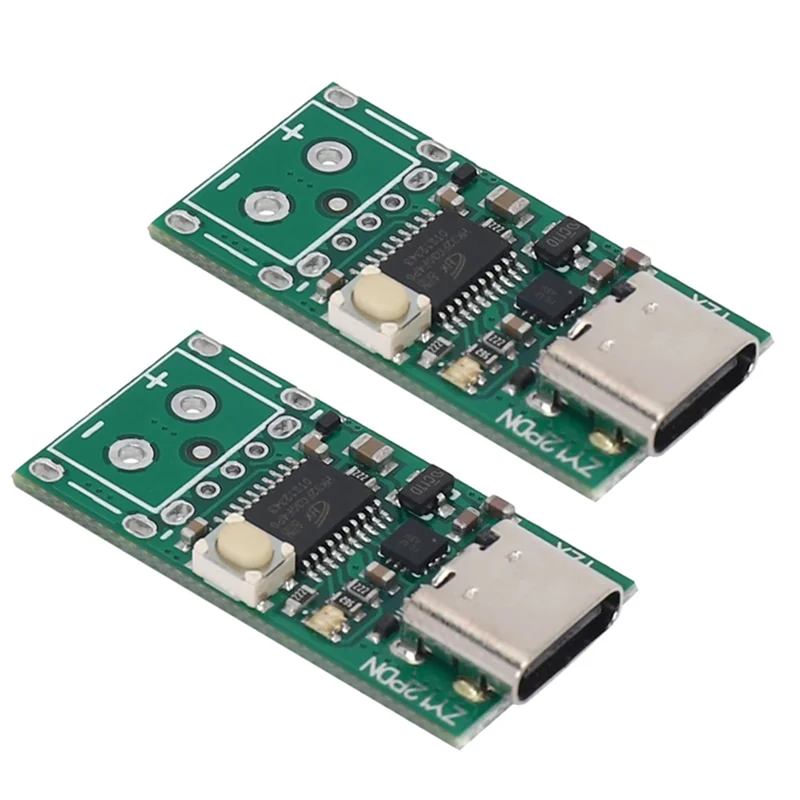 2 шт. ZY12PDN USB-C PD2.0/3.0 в преобразователь постоянного тока модуль питания приманка
