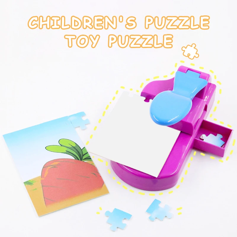 

Креативные Пазлы для машина для изготовления головоломок, Детские DIY игрушки ручной работы, Фото Резак, практичное тиснение, головоломка