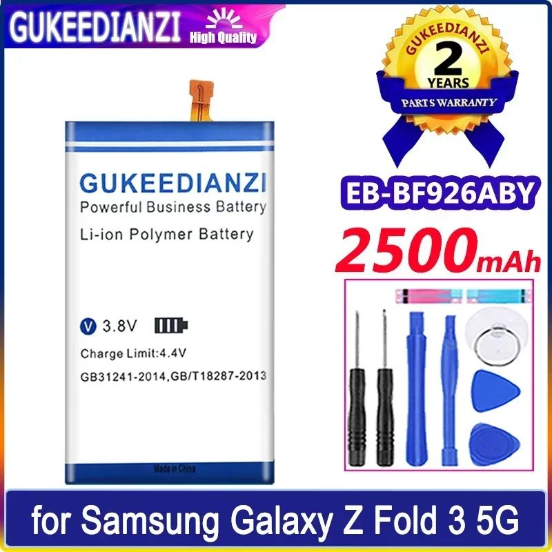 Аккумуляторы для мобильных телефонов EB-BF926ABY EB-BF927ABY 2500 мАч/2700 мАч Samsung Galaxy Z Fold 3 Fold3