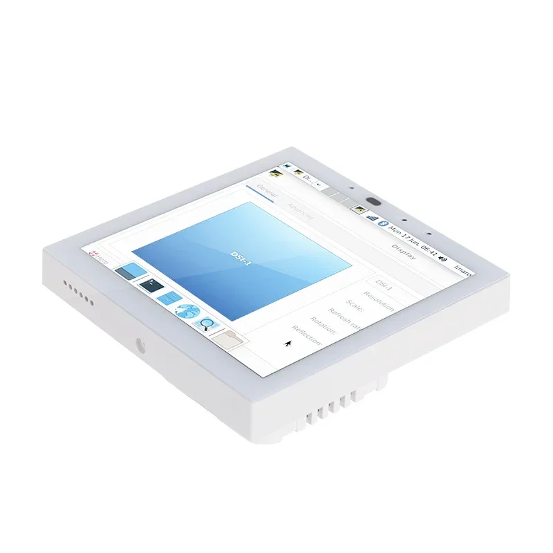 Фото 2026 Sunworld YC-SM41P Linux Tablet RK3566 Центральное управление сенсорный экран настенный встроенный 4-дюймовый дисплей для Smart Home S №4