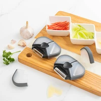 stainless steel multi function three in one peeling knife fruit peeling knife potato melon planer grater kitchen tool