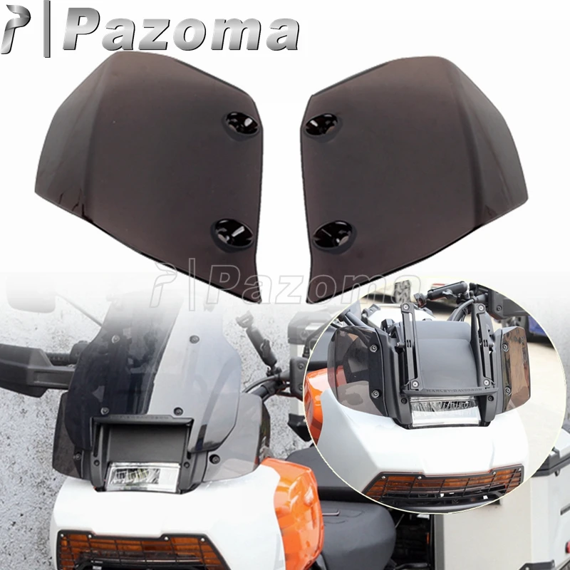 

1Pair Motorcycle Fairing Wings Windshield Side Air Deflector Widened Windscreen For Harley PAN AMERICA 1250 S PA1250 2021 2022