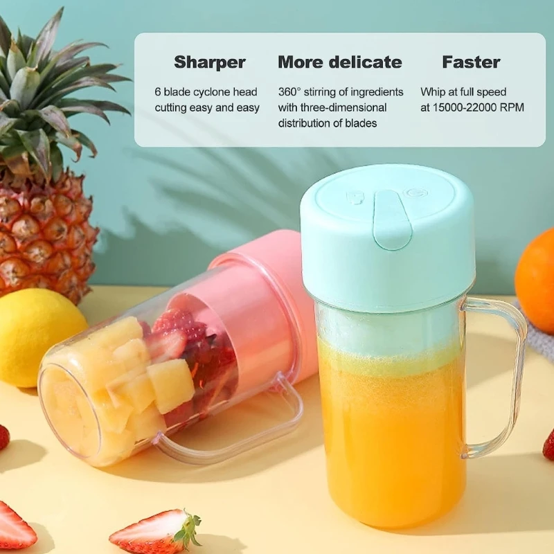 Fruit Mixer Portable Blender Small Fruit Juicer Waterproof F