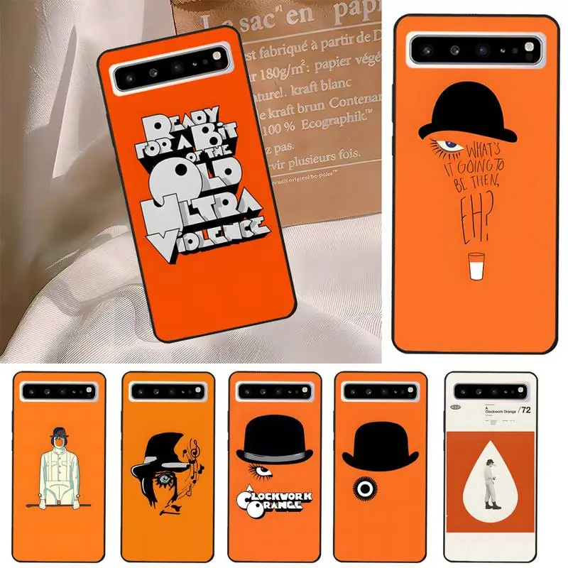 

Clockwork Orange Customer Phone Case For Samsung S20 Fe Lite S21 S30 Ultra S8 S9 S10 E Plus Black Silicone Soft Funda Shell