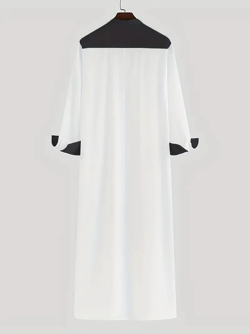 Мусульманский мужской халат длинная мужская одежда в арабском стиле Ближнего