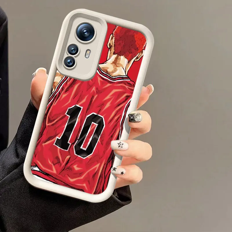 Чехол для телефона Anime SLAM DUNK Xiaomi POCO X3 X4 NFC F3 GT M3 M4 M6 X5 Pro X6 5G C31 C65 F4 F5