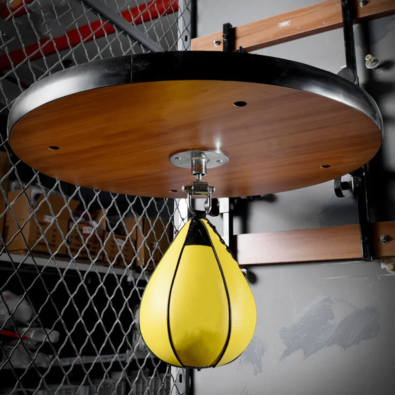 

Боксерский грушевидный скоростной мяч из полиуретана боксерский мяч с поворотным механизмом боксерская груша скоростной мяч для фитнеса тренировочный мяч для тренажерного зала упражнения для муай тай