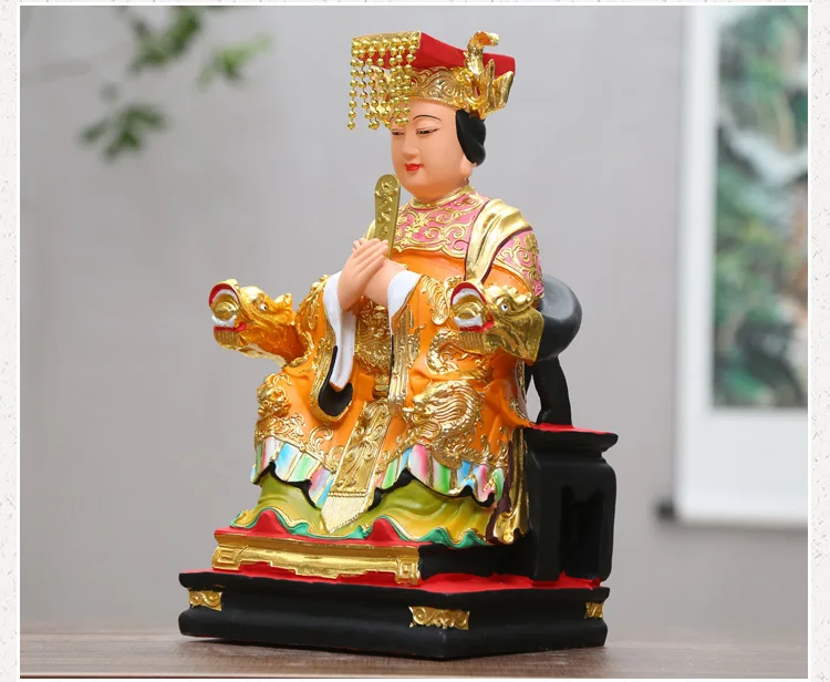 39 см большая Юго-Восточная Азия домашний храм эффективное золотое покрытие