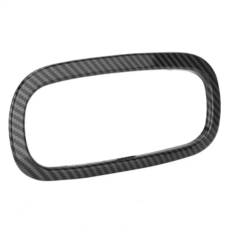 

Carbon Fiber Style CD Panel Air Conditioning Button Cover Trims Replacement for Smart Fortwo/Forfour 453 2015-2021